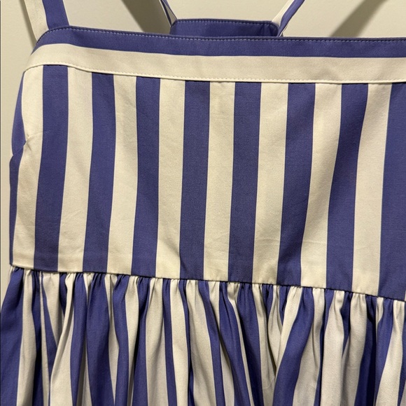 J. Crew Blue and White Striped Shirt - Picture 5 of 10